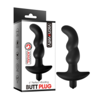 VSC NOVELTY 6'' PERFECT VIBE BUTT PLUG (P/TATE)